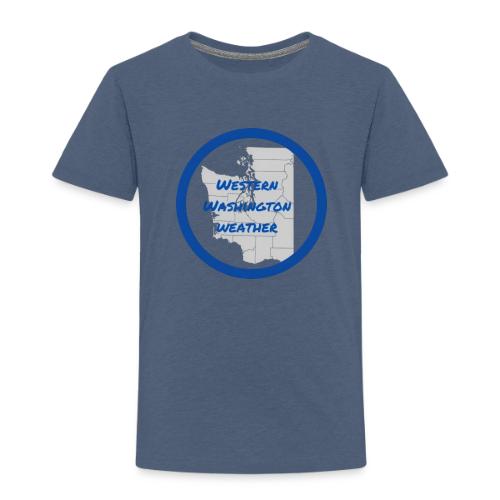 Western Washington Weather Logo - Toddler Premium T-Shirt