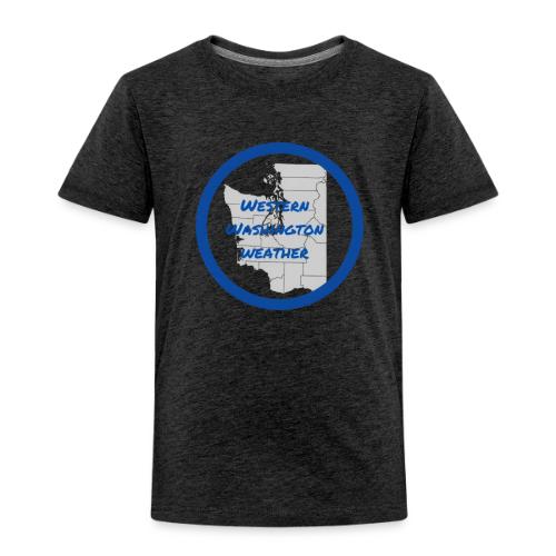 Western Washington Weather Logo - Toddler Premium T-Shirt