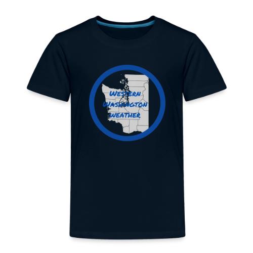 Western Washington Weather Logo - Toddler Premium T-Shirt