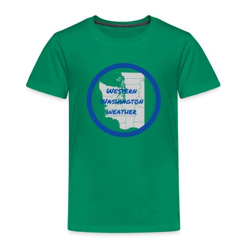 Western Washington Weather Logo - Toddler Premium T-Shirt