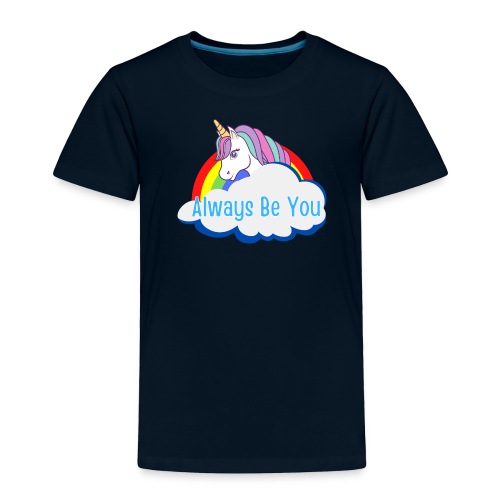 Central Intelligence Unicorn Rainbow Cloud - Toddler Premium T-Shirt