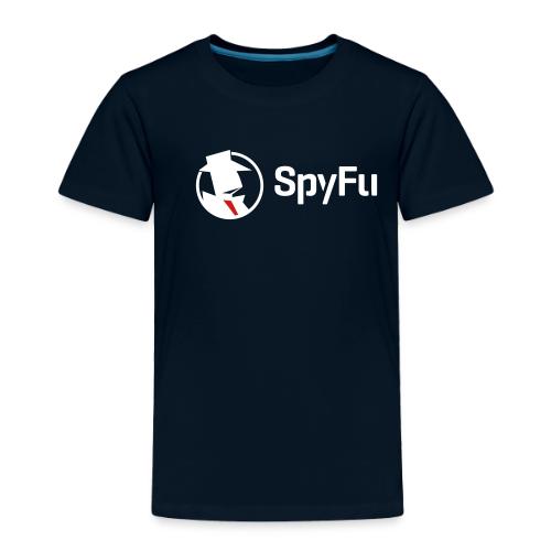 SpyFu Logo Horiz White - Toddler Premium T-Shirt