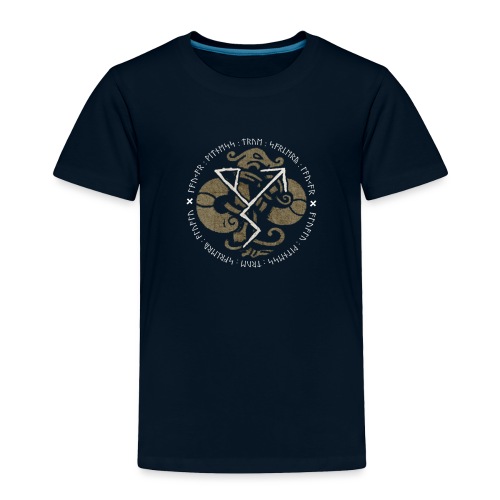 Witness True Sorcery Emblem (Alu, Alu laukaR!) - Toddler Premium T-Shirt