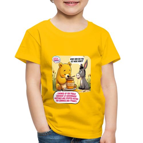 Honey Bear - Fire Tyrants - Toddler Premium T-Shirt