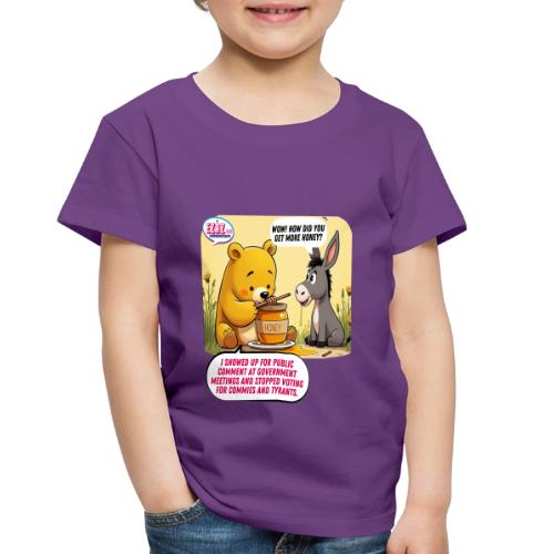 Honey Bear - Fire Tyrants - Toddler Premium T-Shirt