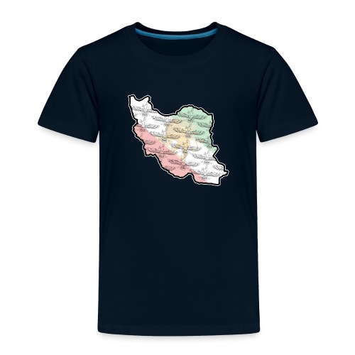Iran Flag Faravahar - Toddler Premium T-Shirt