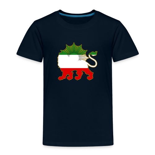 Lion and Sun Flag - Toddler Premium T-Shirt