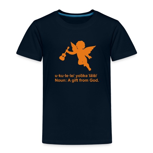 Ukulele Definition - Toddler Premium T-Shirt