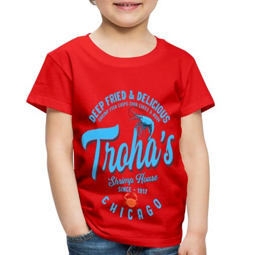 Deep Fried & Delicious Design dark colored shirts - Toddler Premium T-Shirt