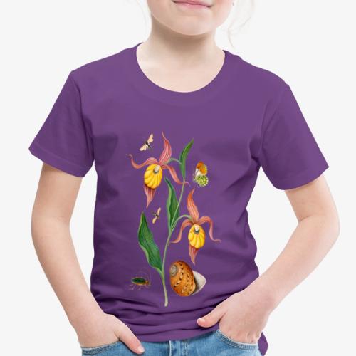 Lady Slipper Orchid - Toddler Premium T-Shirt