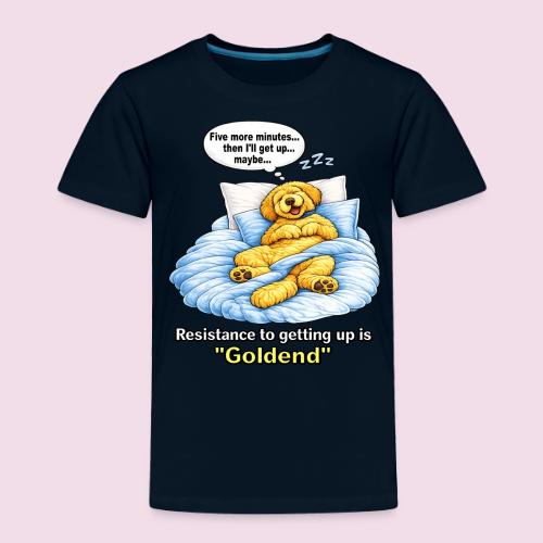 Funny Goldendoodle Sleeping design. - Toddler Premium T-Shirt