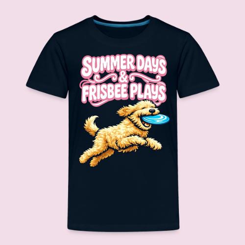 Summer Days & Frisbee Plays - Toddler Premium T-Shirt