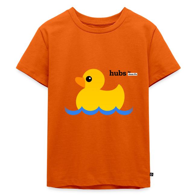 Hubs Duck - Wordmark and Water