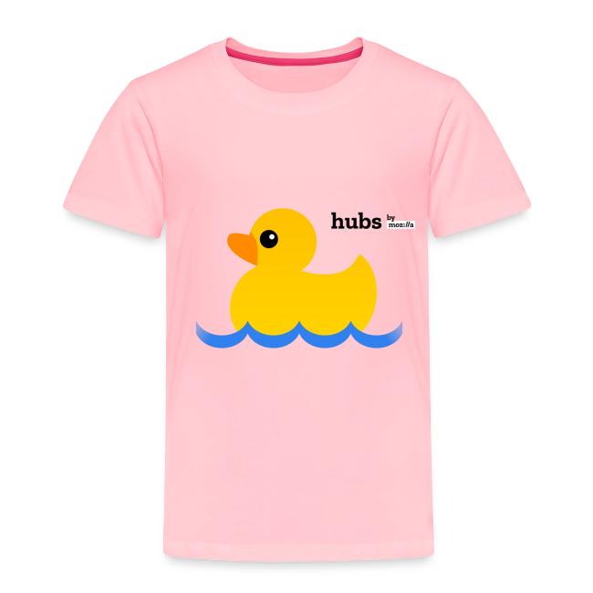 Hubs Duck - Wordmark and Water