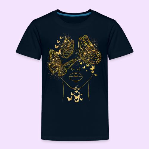 Queen Of Butterflies - Goddess Design - Toddler Premium T-Shirt