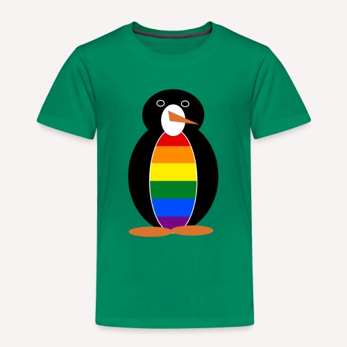 Gay Pride Penguin - Toddler Premium T-Shirt