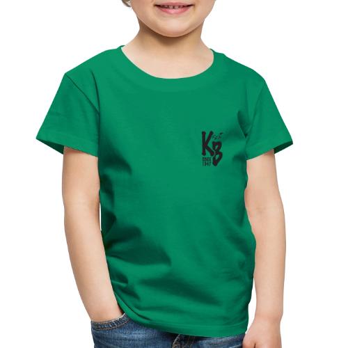 Kure Beach Day-Black Lettering-Front and Back - Toddler Premium T-Shirt