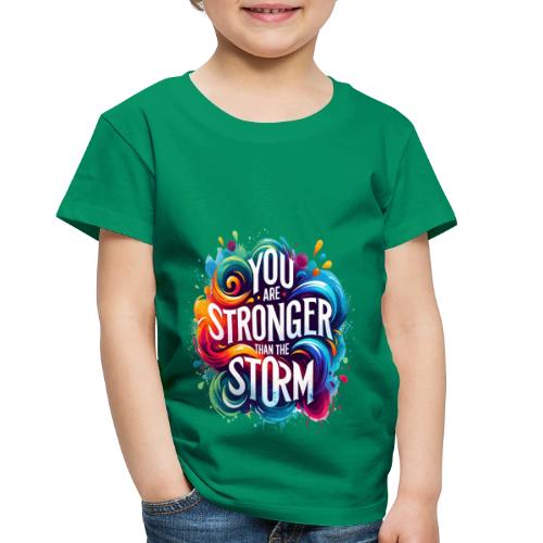 Wellness Collection - Stronger Than the Storm - Toddler Premium T-Shirt
