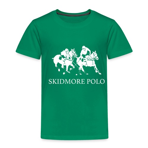 Skidmore Polo Action-White - Toddler Premium T-Shirt