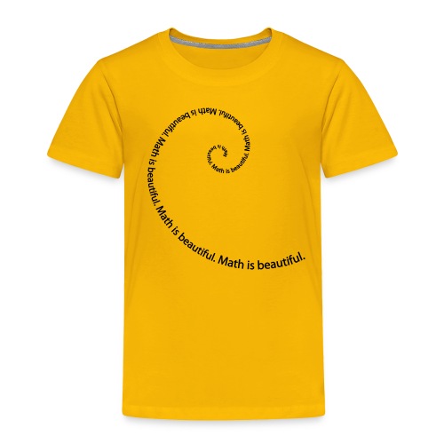 Math is Beautiful - Toddler Premium T-Shirt