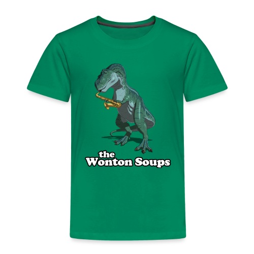 Tyrannosaurus Sax - Toddler Premium T-Shirt