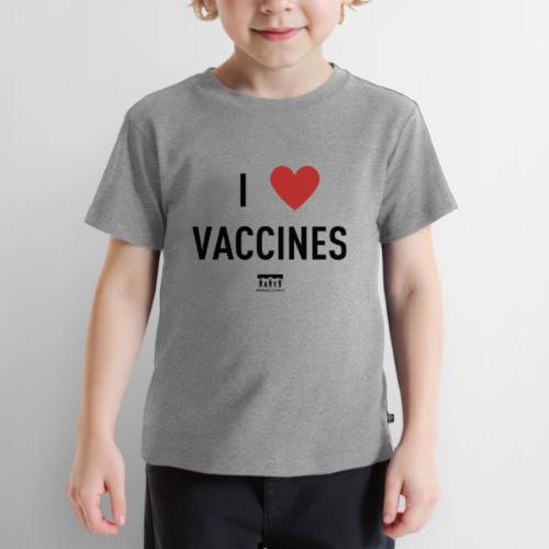 I heart vaccines black Immunize Colorado Logo - Toddler Premium T-Shirt