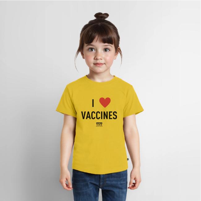 I heart vaccines black Immunize Colorado Logo