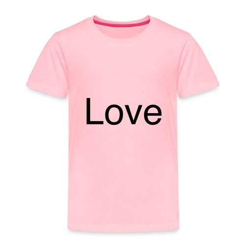Love - Toddler Premium T-Shirt