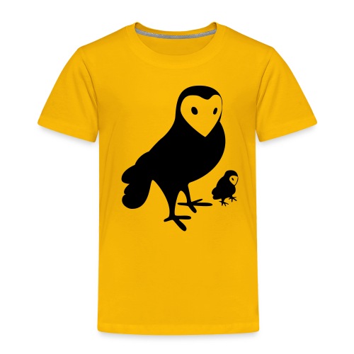 Owl - Toddler Premium T-Shirt