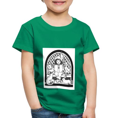 Reading to Animals - Toddler Premium T-Shirt