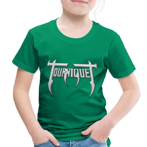 Tourniquet logo white - Toddler Premium T-Shirt
