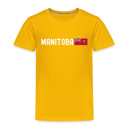 Manitoba Flag - Toddler Premium T-Shirt