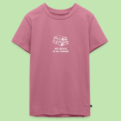 book lover t-shirt, book day shirt, my book is my - Kids' Premium T-Shirt