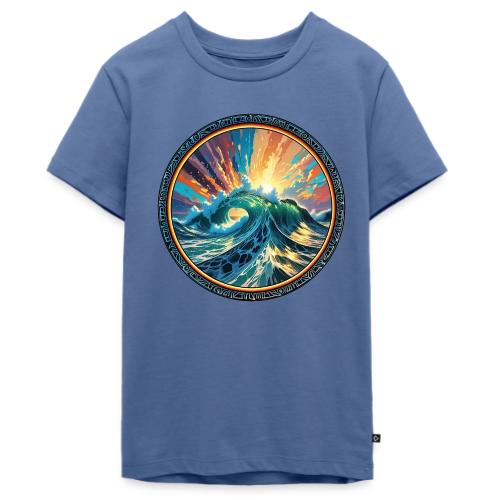 Rainbow Ray Wave - Kids' Premium T-Shirt
