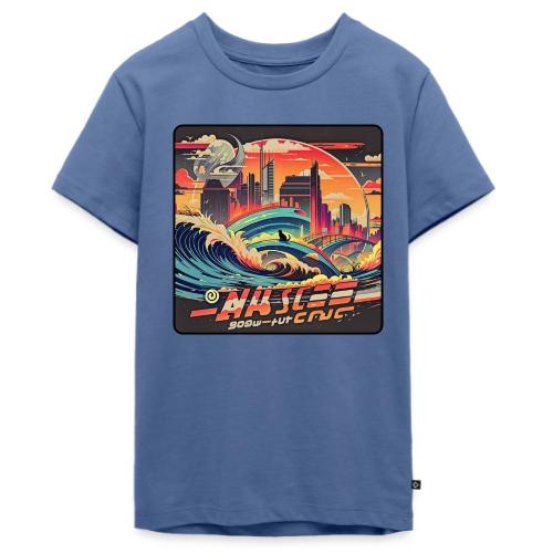 Wavecat City - Kids' Premium T-Shirt