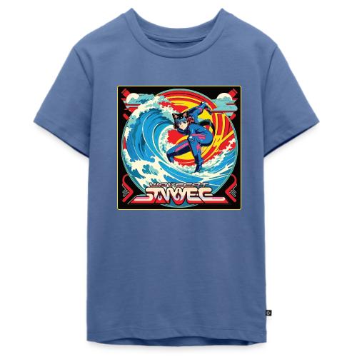 Anime Wavecat Surfer - Kids' Premium T-Shirt