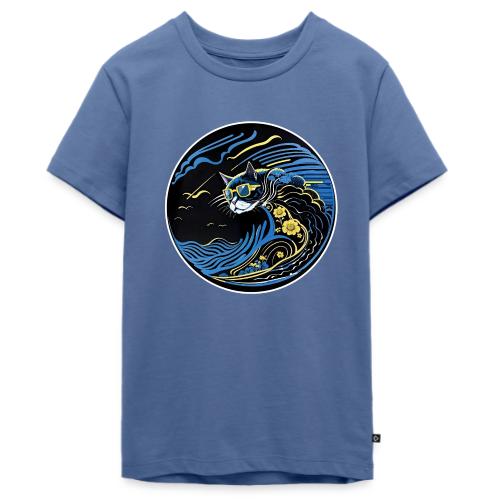 Wavecat Wave - Kids' Premium T-Shirt