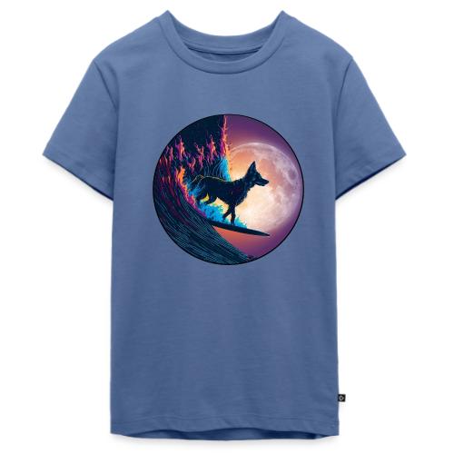 Black Dog Dropping In - Kids' Premium T-Shirt