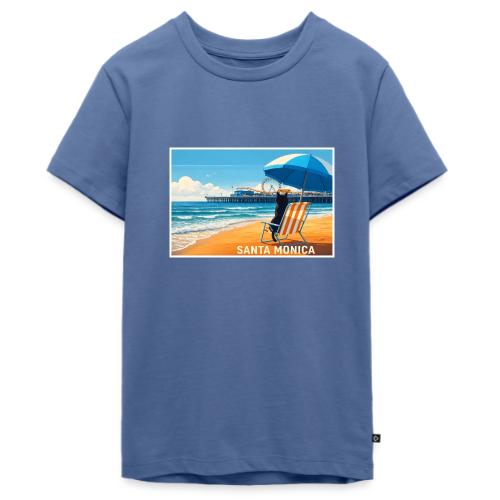 Santa Monica Beach Cat - Kids' Premium T-Shirt