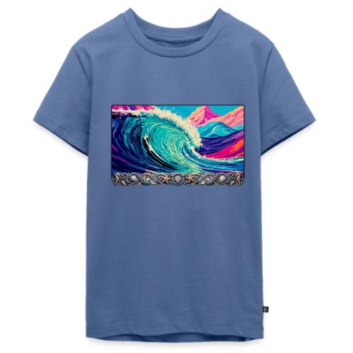 Crystal Lava Wave - Kids' Premium T-Shirt