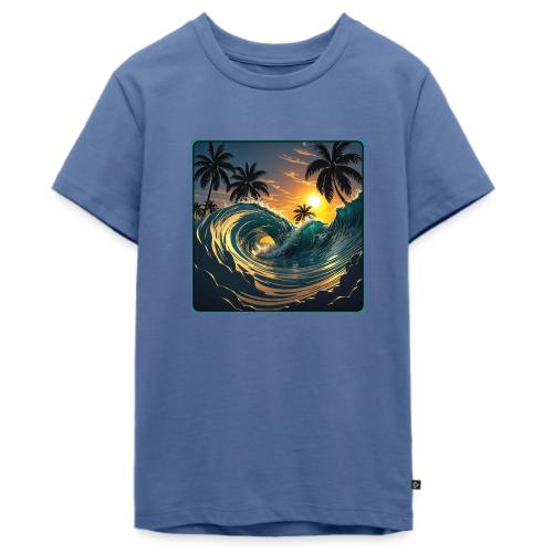 Liquid Morning Wave - Kids' Premium T-Shirt