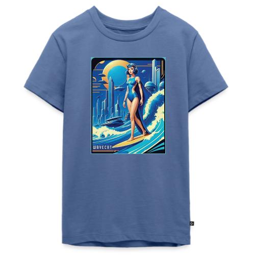 Art Deco City Surfer - Kids' Premium T-Shirt