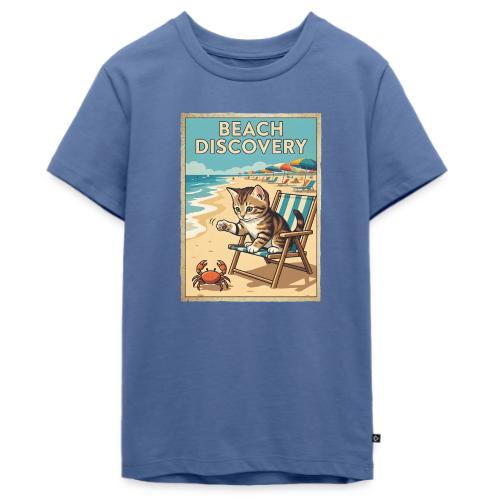 Kitten's Beach Discovery - Kids' Premium T-Shirt