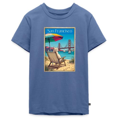 San Francisco Beach Cat - Kids' Premium T-Shirt