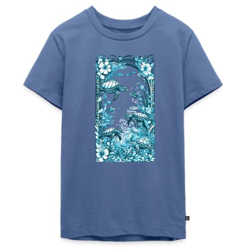 Sea Turtle Forest - Kids' Premium T-Shirt