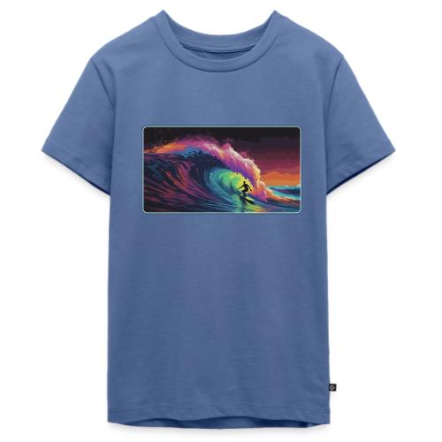Rainbow Lava Ride - Kids' Premium T-Shirt