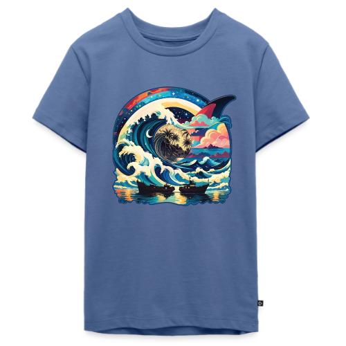 Moonlight Sun Waves - Kids' Premium T-Shirt