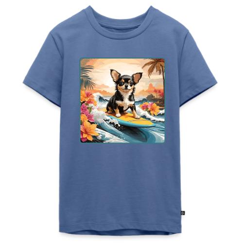 Surfing Chihuahua - Kids' Premium T-Shirt