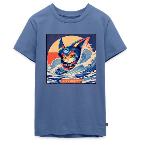 Wavecat Kitten - Kids' Premium T-Shirt
