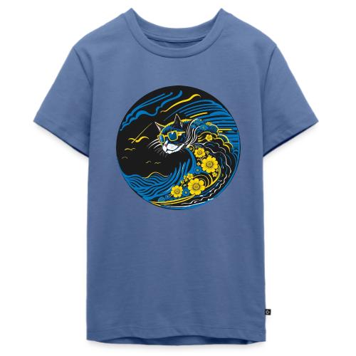Wavecat Wave - Kids' Premium T-Shirt